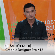 Chấm tốt nghiệp Graphic Designer Pro khóa 12