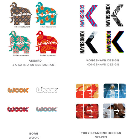xua hướng thiết kế logo 2012